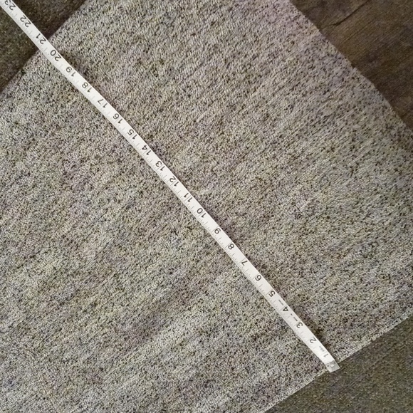 🖤Willow Glenn🖤 - Gray/Black Textured Sleeveless Dress w/Collar Applique - Picture 10 of 11